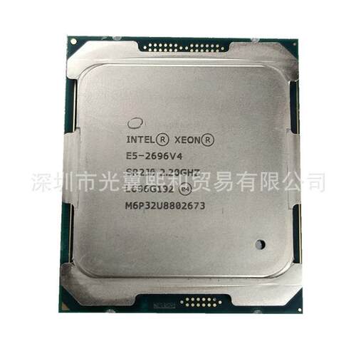 Intel至强E52696V4SR2J02.20G145W22核44线程LGA2011-3