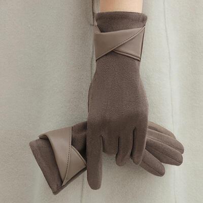Women's Elegant Touchscreen Gloves Winter Warm Elastic