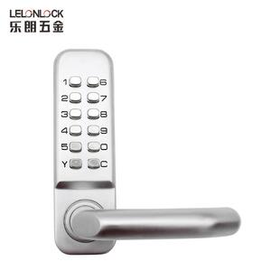五金二代数字按键机械密码 锁 锁庭院出租屋大门专用数字密码