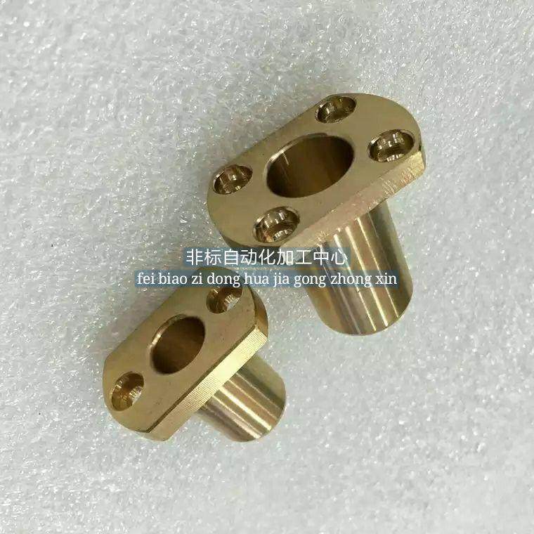 OFG65-d6/d8/d12/d16-L15/20/25/30/35/40 切边法兰无油衬套WYPNZ