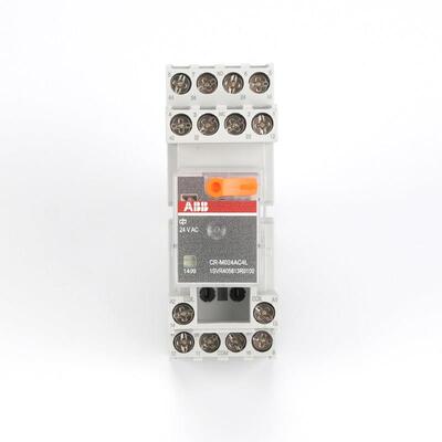 Abb小型中间继电器Cr-M024Dc2L交流14/8引脚24V直流电磁基