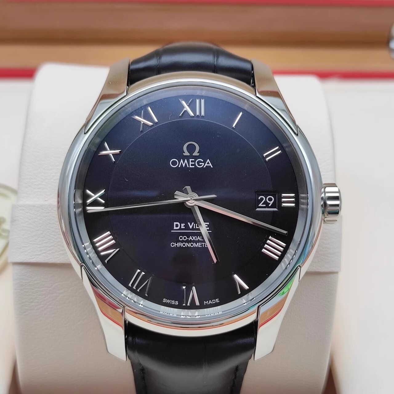 [9.8新]欧米茄碟飞手表41mm自动机械男士腕表431.13.41.21.01.001