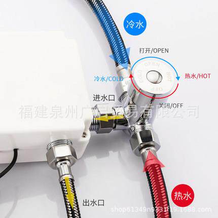 新款直销黄铜全自动感应水龙头台上盆加高冷热智能感应式红外线全