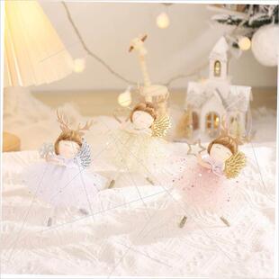 Christmas decorations Antler Angel Christmas tree pendant
