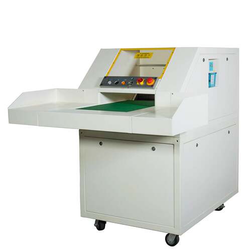 越都YD-428130型输送带皮带工业碎纸机工厂用大量图纸档案销毁