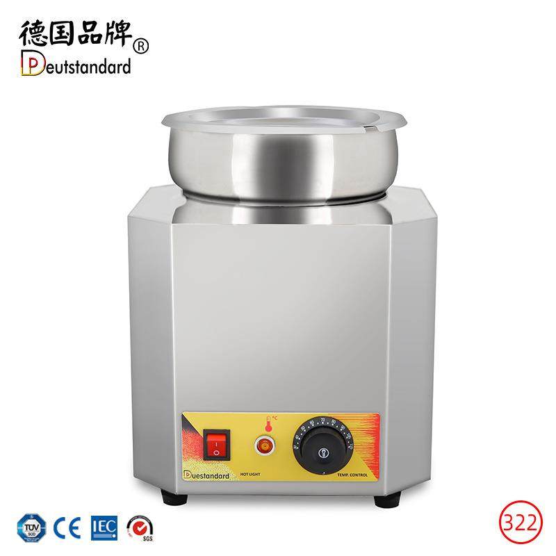 商用巧克力融化机果酱保温设备酱汁恒温料理桶5L巧克力酱保温机