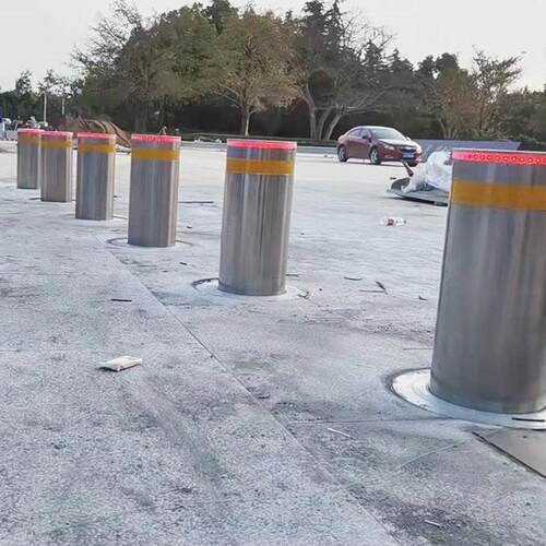聚仁全自动升降柱路口挡车柱路桩 全自动升降柱