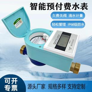 IC卡智能水表 社区农村用智能刷卡水表 DN20防水防潮预付费水表