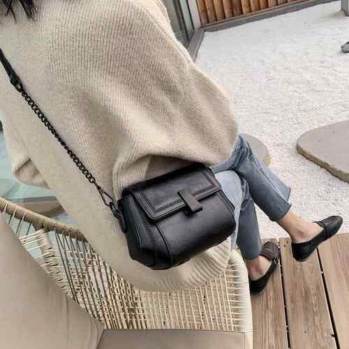 法国MK马鞍包女2025新款高级感真皮炼条包洋派小众百搭单肩斜挎包