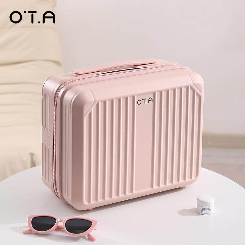 新款OTA14手提行李箱附加包女机登迷你化寸妆箱收可套拉纳杆可携