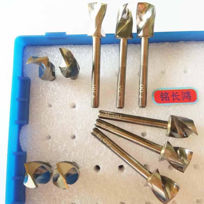 钨钢倒角钻头沉孔刀PCB铝合金铝基板CNC数控碳纤维螺钉铆钉沉头钻