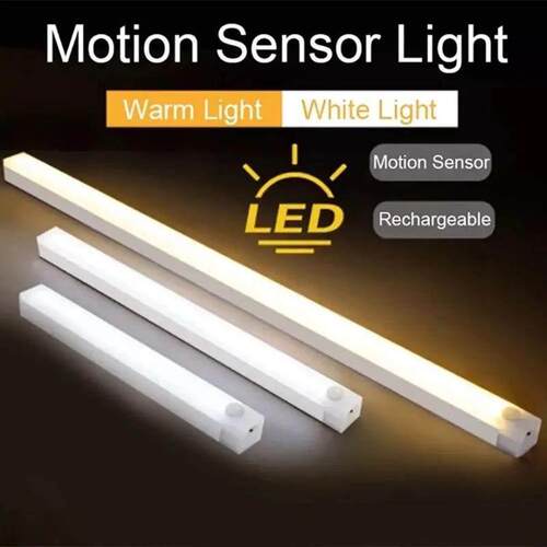 LED Bar Lights Type C Rechargeable Motion Sensor Dimmable D