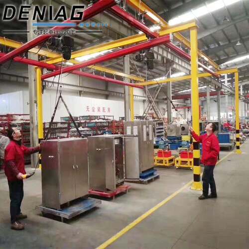 自由组合KBK柔性起重机kpk组合轨道250kg500kg轨道kbk