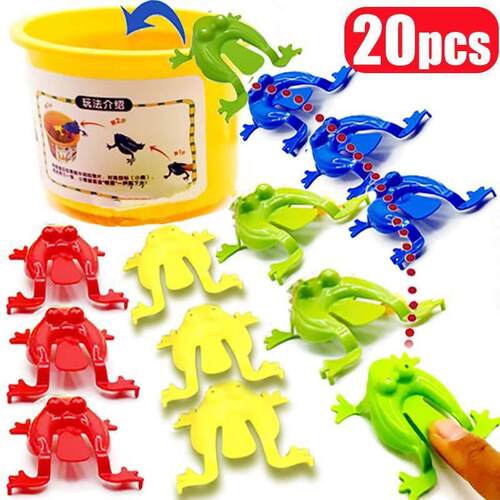 Jumping Frog Toys Parentchild Bounce Frogs Anxiety Toy for