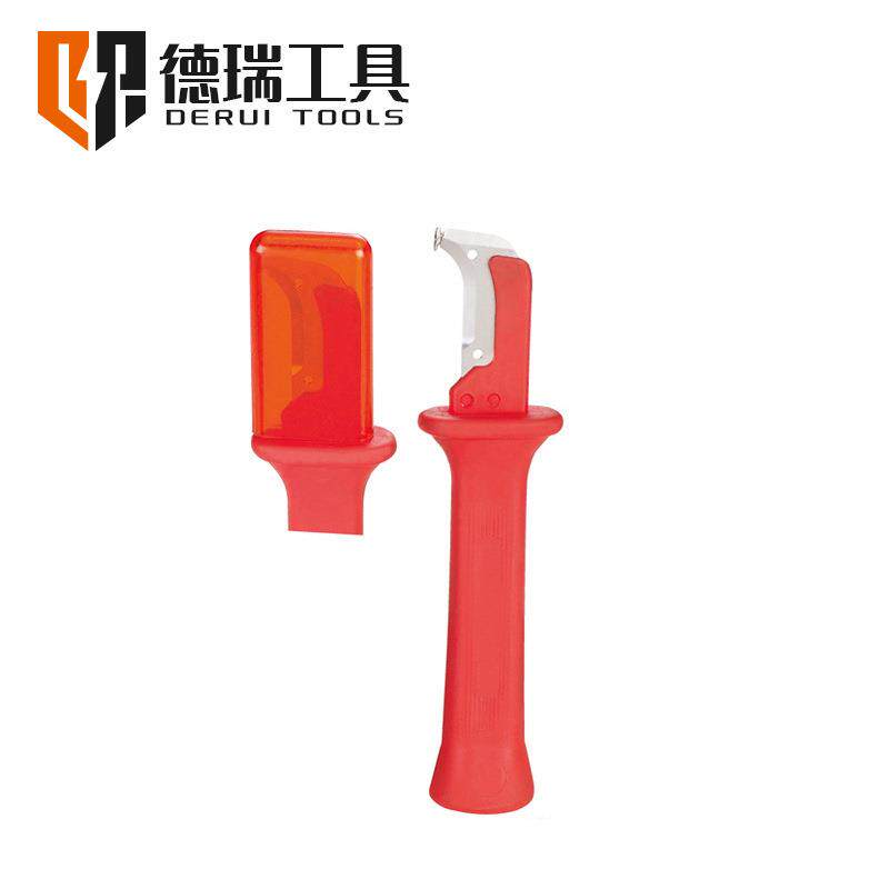 跨境德瑞工具剥线刀钳31HS手动电工绝缘剥皮刀 多功能德式电工刀