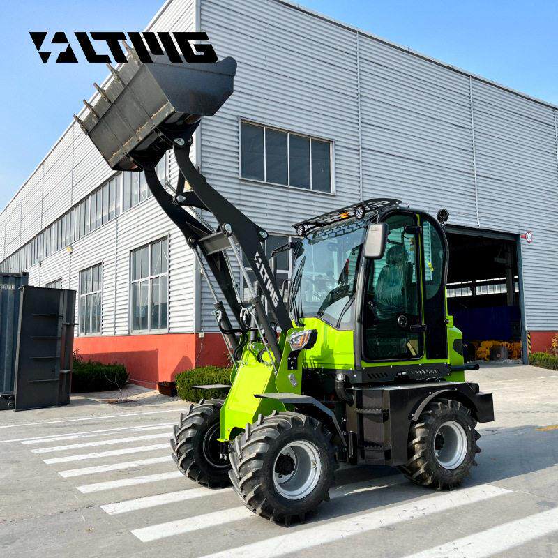 小型装载机10型四驱柴油铲车农用全新跨境可出口1吨910装载机