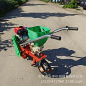 2022花生施肥播种机手推玉米播种机汽油动力大豆玉米种植机