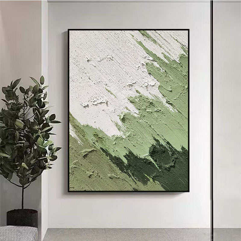 入户纯沙发背景客厅挂画玄关手绘简约抽象墙油画走廊高级装饰画