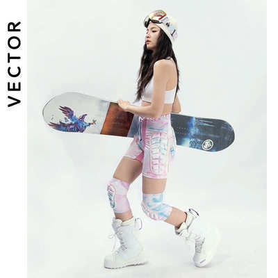 VECTOR滑雪护具护臀裤护膝防摔裤花样滑冰滑雪护臀溜真冰轮滑护膝