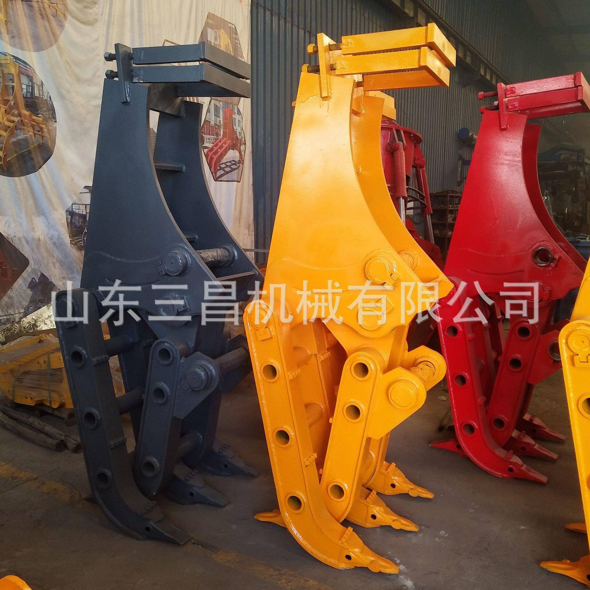 厂家供应挖掘机抓钢器废旧料抓钢器价格旋转抓木机夹木机