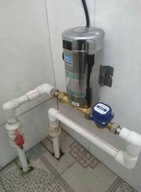 全自动水泵太阳能燃气电热水器淋雨喷头增压泵家用加压泵静音