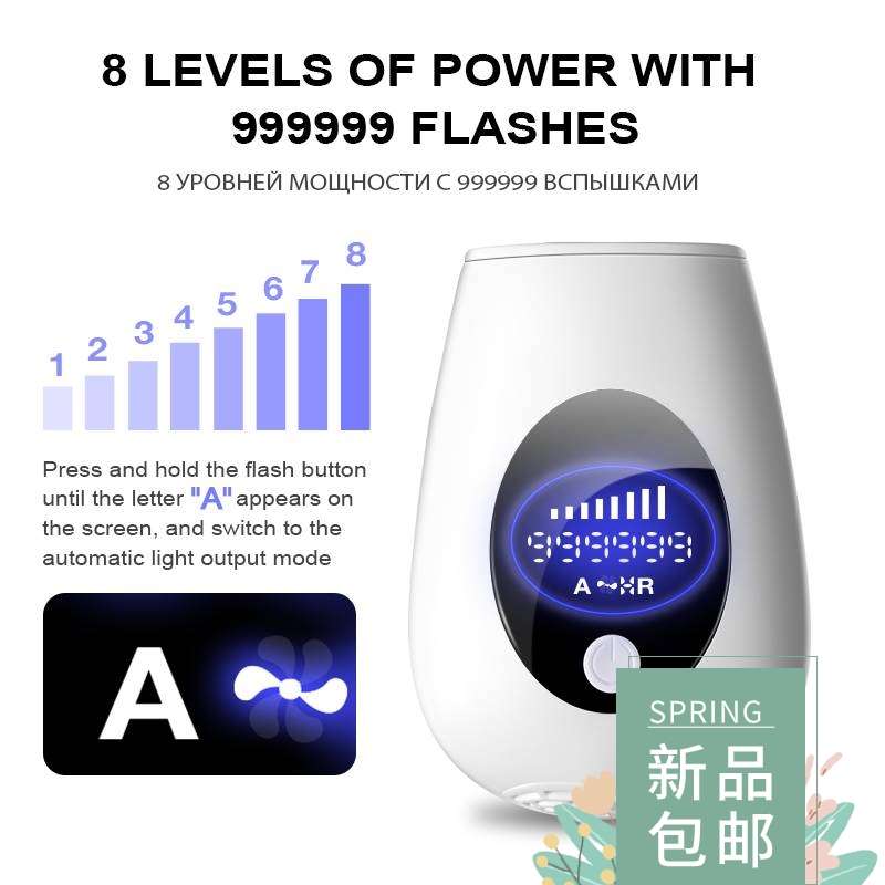 Home Portable Laser Hair Removal Device