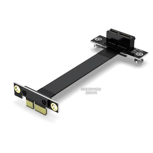 PCI-E3.0 PCIEx1延长线 线1X接口 网卡声卡小插槽 1X 转接线 线立