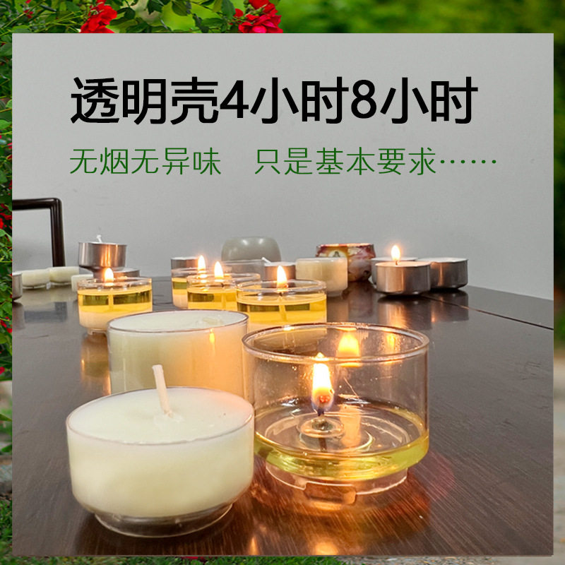 小时小时白色圆形蜡烛蜡烛蜡片
