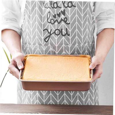 9寸/11寸Non-stick Baking Tray Cookie Sheet不粘长方深烤盘特厚