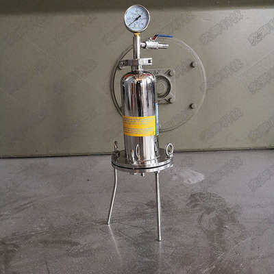 0.5L实验室正压过滤器 不锈钢正压过滤器 可定做316l 镜面抛光