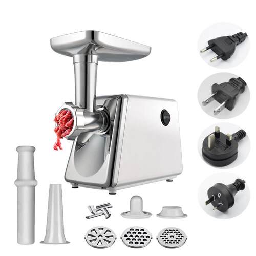 220V110V伏电动绞肉机出口欧美规灌香肠蒜泥辣椒机Meat Grinder