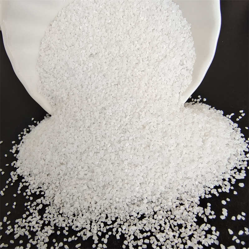 厂家批发雪花白细沙 草坪沙 儿童娱乐灭烟沙高尔夫球场用白沙