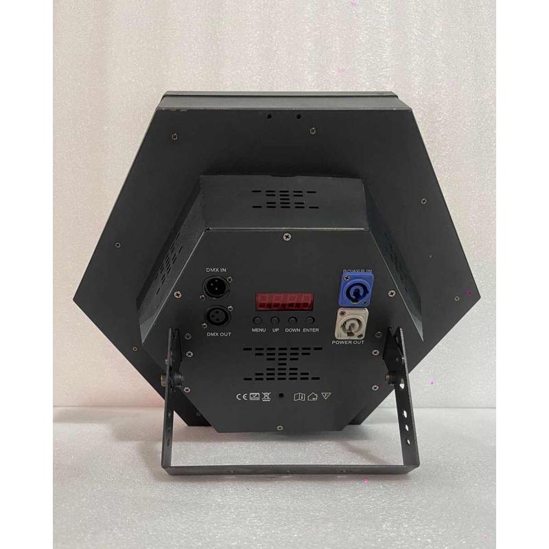 3颗60W LED六角复古灯清吧酒吧矩阵氛围灯DMX512舞台频闪跑马灯