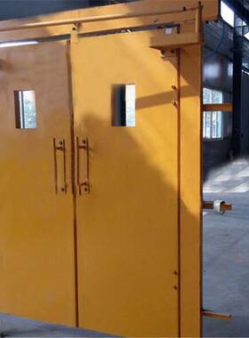 中恒供应对开式气动无压风门BMB避难硐室门双向隔风无压风门