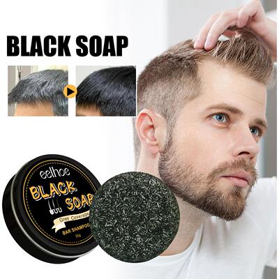 EELHOE Nourishing Black Hair Soap - Gently cleanses for shin