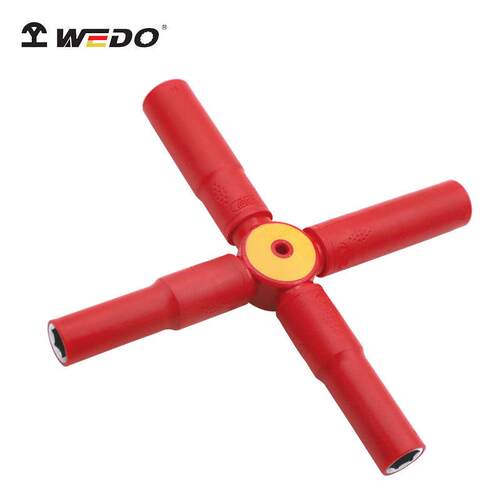 WEDO 维度1/2″注塑双色四用套筒扳手电工专用绝缘耐压多功能扳手