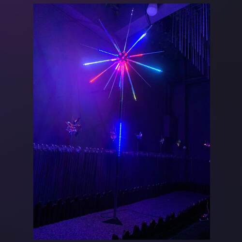 LED烟花工程亮化灯具户外造型公园夜市装饰灯光大型景观灯氛围灯