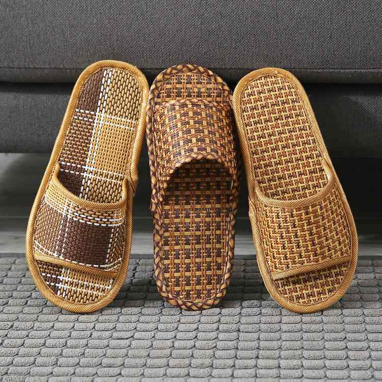 拖鞋家用招待客人家用夏季亚麻草男女室内凉拖鞋家居防滑地板拖鞋,居家布艺,居家凉拖/凉鞋,淘宝优惠券,粉丝福利购,淘宝优惠卷