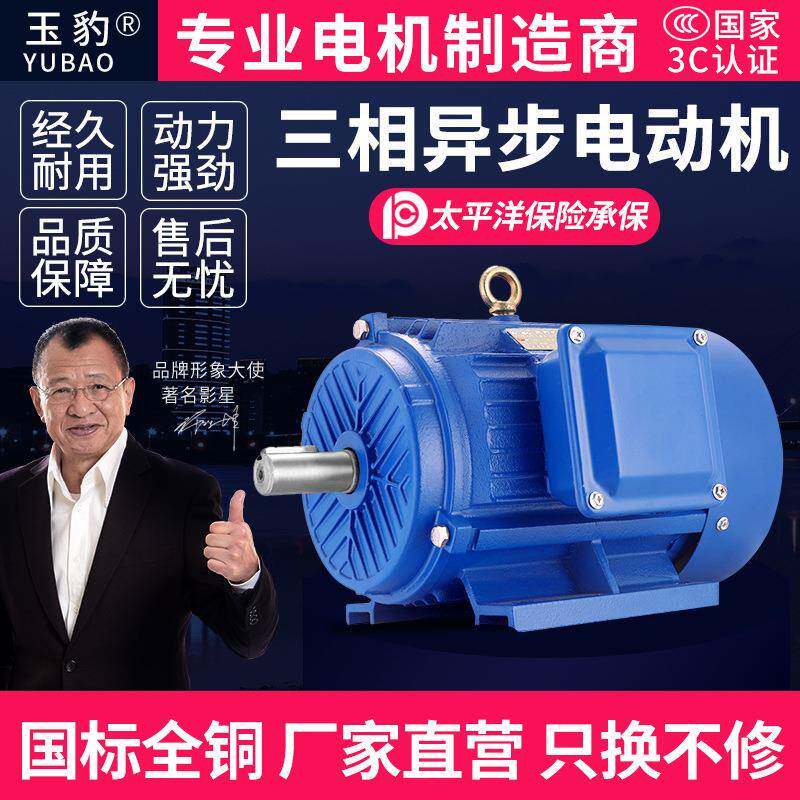 三相异步电动机75/90/110/132/160/200/250千瓦全铜电机380V
