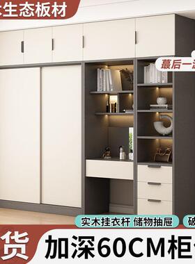 实木衣柜大家用卧室包安经济型出租用简装易小户型收纳LLF容量房