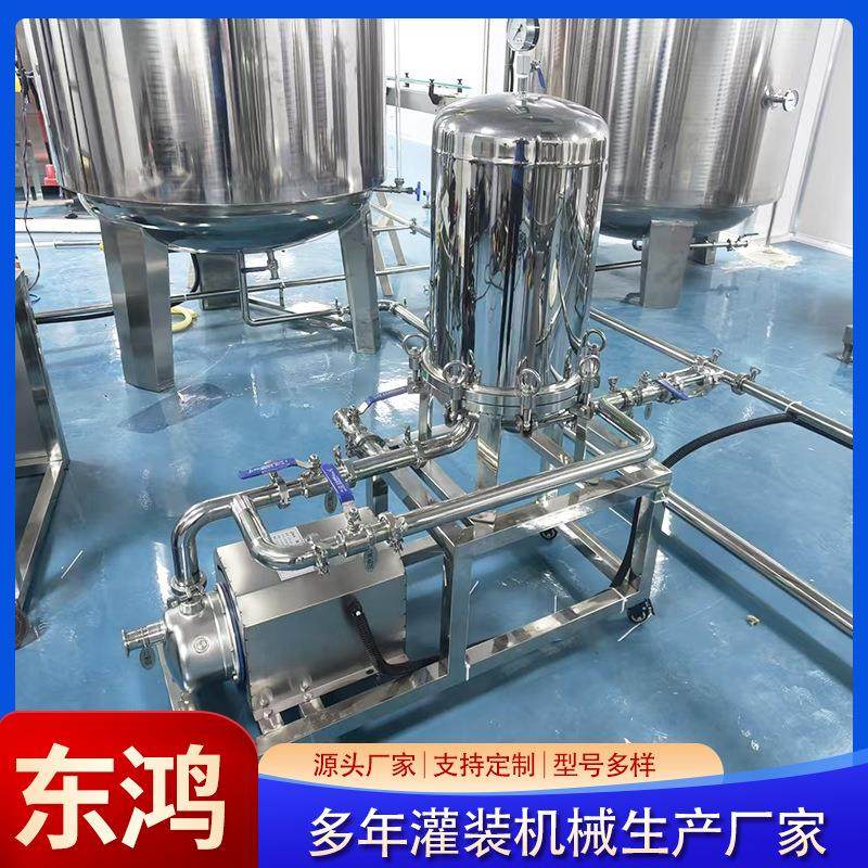盘式真空过滤机 不锈钢白酒啤酒饮料过滤设备 油渣液体过滤机