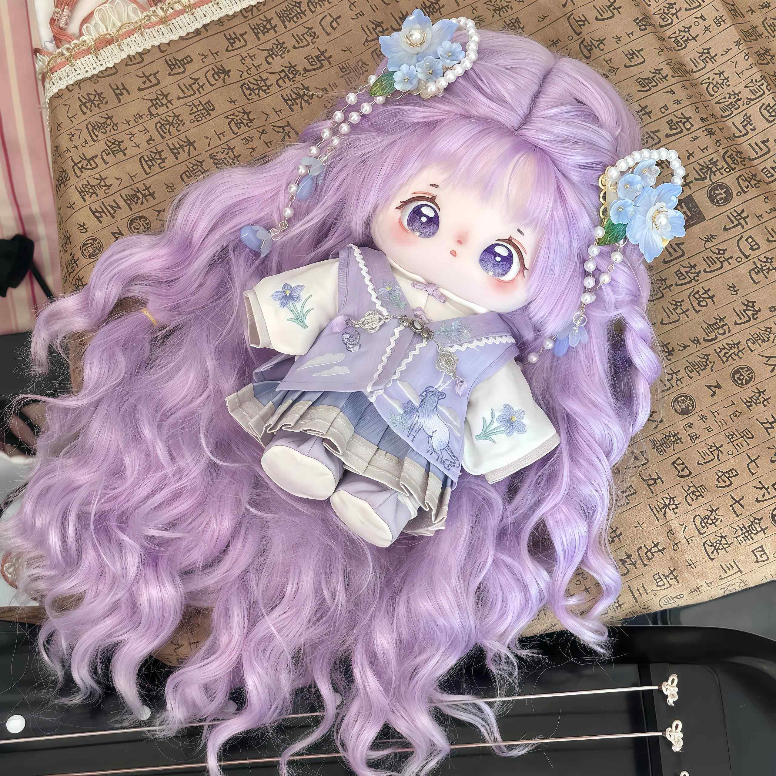 【丁香结】汉服20cm娃衣正版古风棉花娃娃衣服套装玩偶公仔换装服