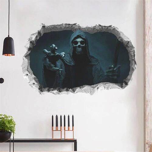 Halloween Detachable Bedroom Creative Realistic Wall