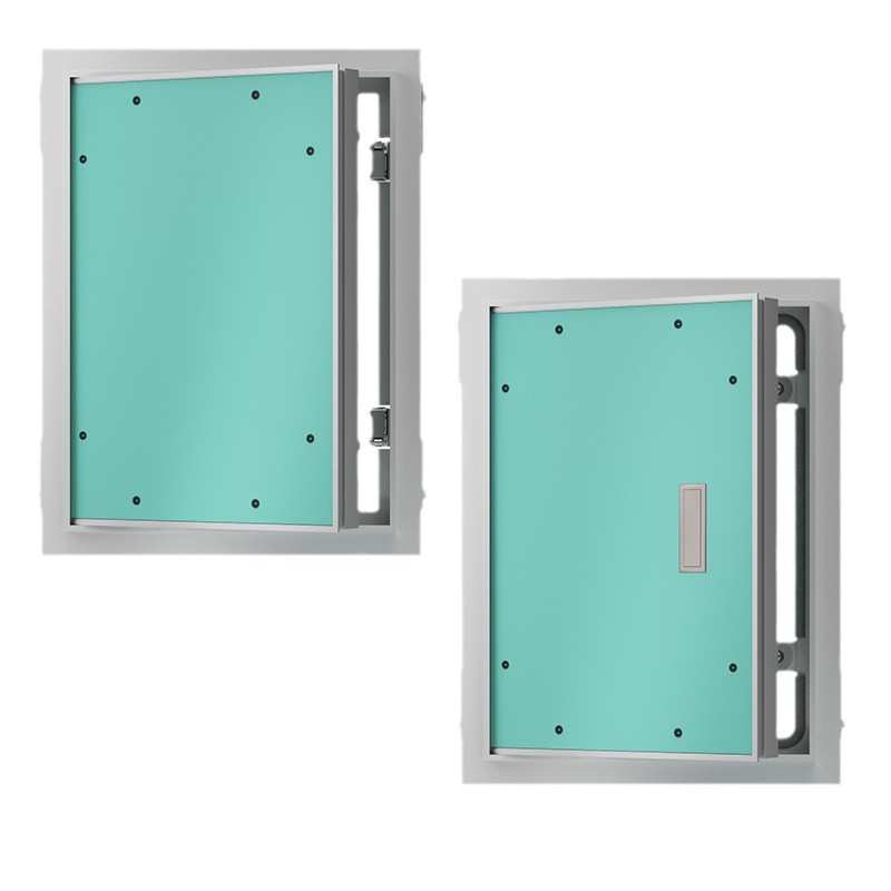 墙面铝合金石膏板检修门检修口隔音暗门管道井空调外机隐形消防栓