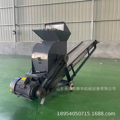 移动式泥土黏土冻土碎土粉土机压滤机滤饼土壤羊粪营养土粉碎机