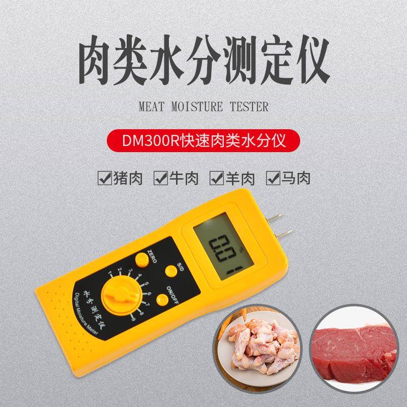 快速肉类水分仪DM300R 猪肉鸡肉鲜鱼肉类高精度水份仪快速检测仪
