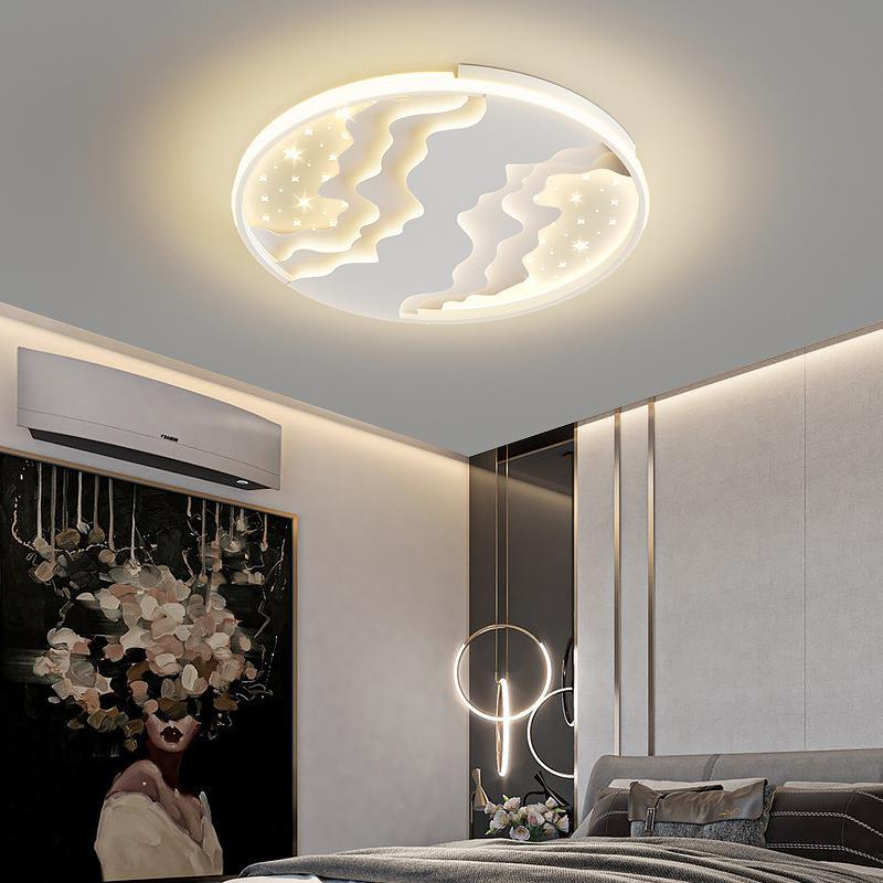 新款客厅吸顶灯超薄现代简约星星led吸顶灯大气北欧卧室吸顶灯具