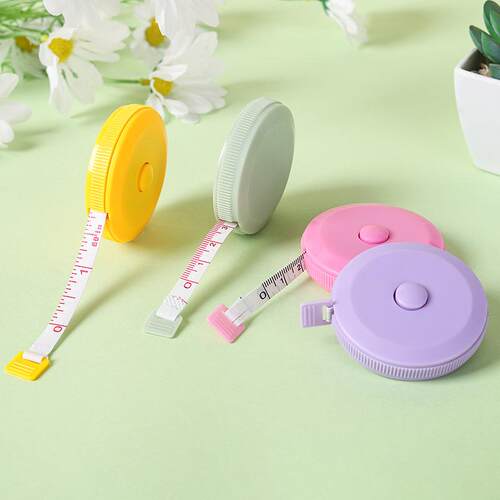 1.5-meter plastic tape measure, automatic retractable tape m