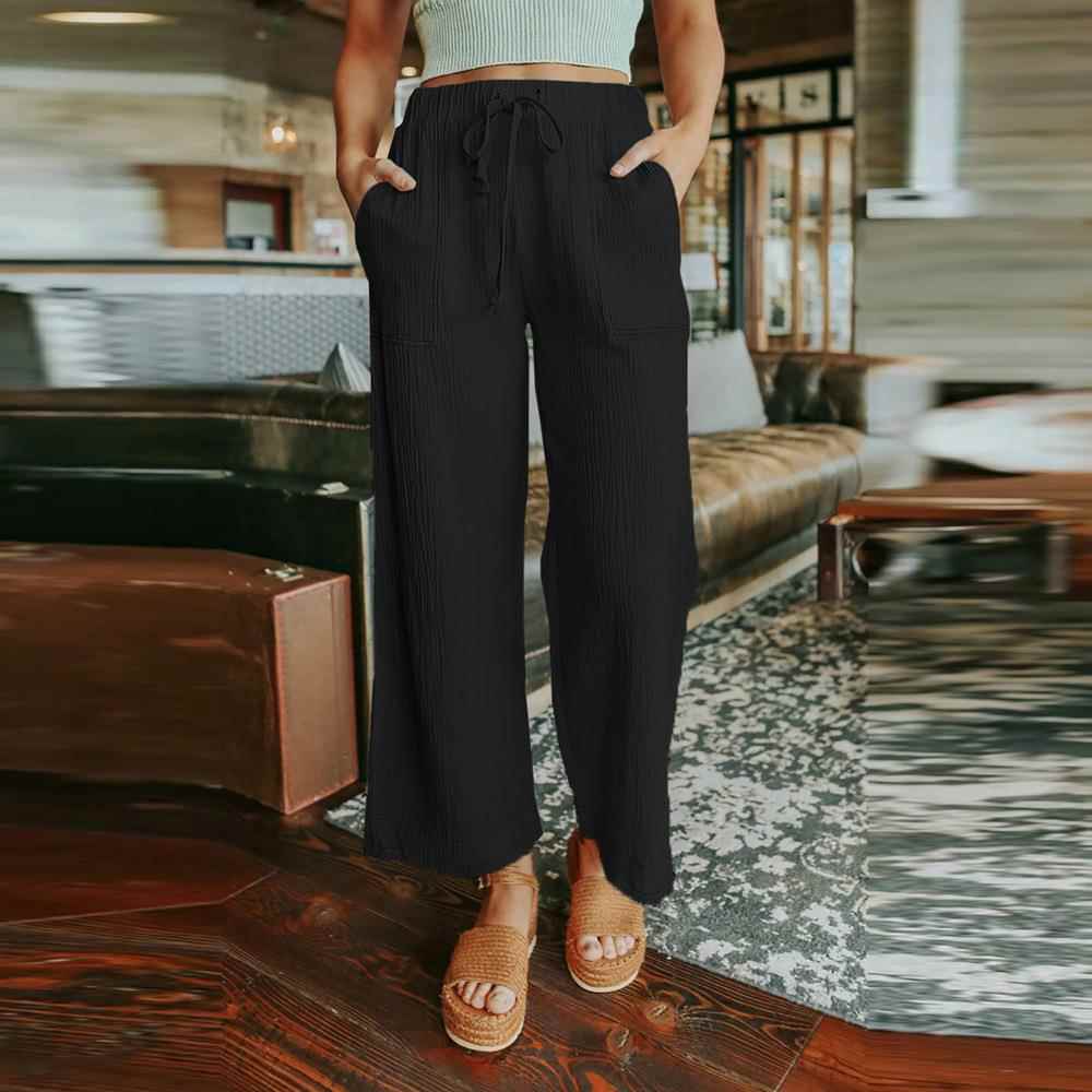 mens pants  spring summer casual beach long solid color