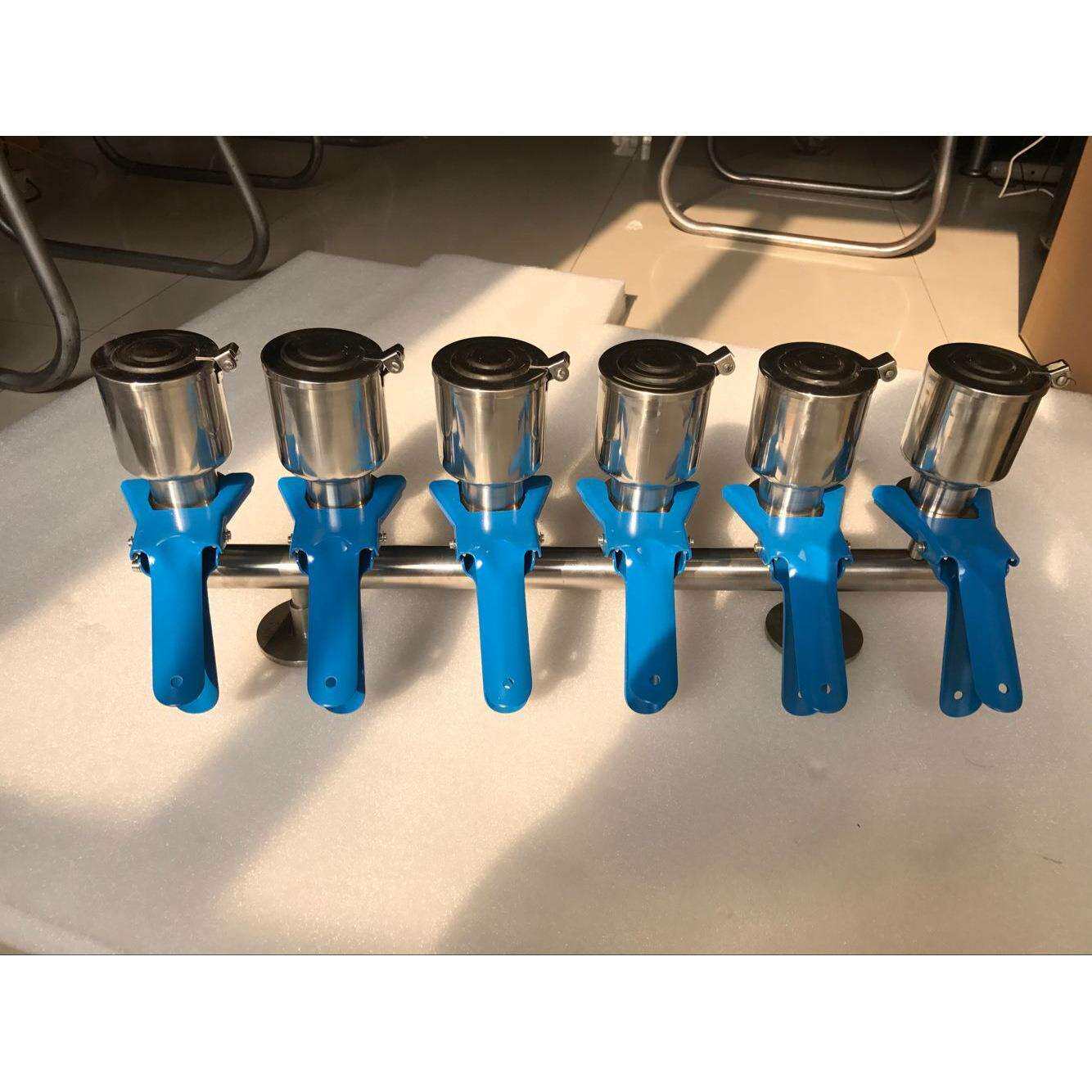 多联过滤器装置多联过滤器316不锈钢过滤六联透明聚碳滤杯过滤器